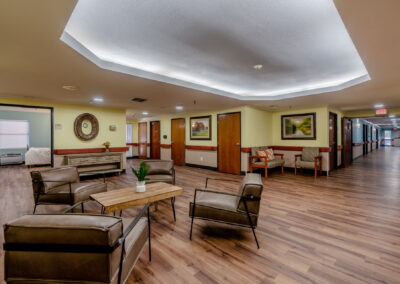 Memory-Care-Front-Lobby at Austin Retirement and Nursing Cente